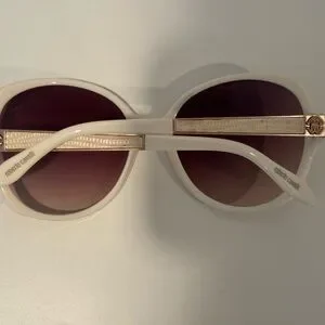 Roberto Cavalli Cream Butterfly Sunglasses Roberto Cavalli SRC004 Sunglasses Women main image 2